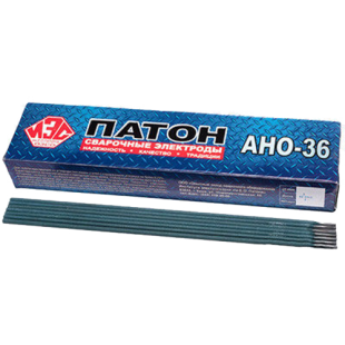 Электроды  Патон  для сварки углеродистых сталей АНО-36 ф3 / 1 кг