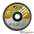 Відрізний круг по металу з нержавіючої сталі115х1,2х22,2 WERK (WE201102)