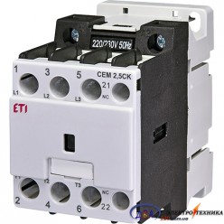 Контактор CEM 5CK.01 (5 кВАр, 400-440V) ETI