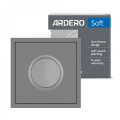 Світлорегулятор поворотний Ardero EV111D-G Soft 5-100W сірий