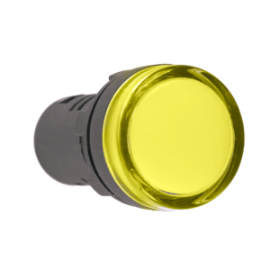 Лампа AD16DS LED-матриця d16мм жовта 12В AC/DC IEK