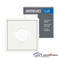 Світлорегулятор поворотний Ardero EV111D-W Soft 5-100W білий