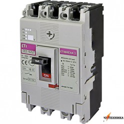 Авт. вимикач EB2S 250/3LF 200A (16kA, фікс./фікс.) 3P ETI