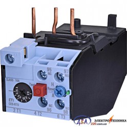 Теплове реле CES-RT0-6,3 (CES 6…18_4-6,3А) ETI