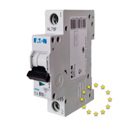 Автоматичний вимикач HL-C10/1, 1P 10А 4,5кА, Eaton (Moeller) 