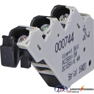 Блок-контакт сигн. SS2 125-1600AF (1CO, 2A/240V) ETI