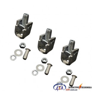 Затискачі гнучких дротів SP2 125/3 (компл. 3 шт, 1.5-50 мм2) ETI