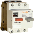 Автоматичний вимикач захисту двигуна АЗД1-80, 400В, 3Р,  діапазон налаштування 2,5-4A  ElectrO 