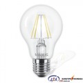 LED лампа MAXUS (філамент), А60, 8W, яскраве світло,E27 (1-LED-566) 4100К