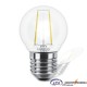 LED лампа MAXUS (філамент), G45, 4W, яскраве світло,E27 (1-LED-546) 4100К