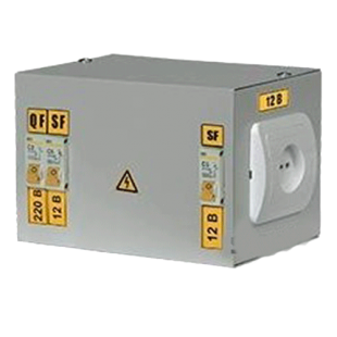 Ящик із знижувальним трансформатором ЯТП-0,25 220/24-3 36 УХЛ4 IP30, IEK