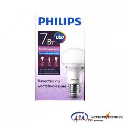 Светодиодная лампа Philips ESS LEDBuld 7-60W E27 6500K 230V A60 RCA