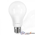 LED лампа GLOBAL A60 12W м'яке світло 220V E27 AL (1-GBL-165) 3000K